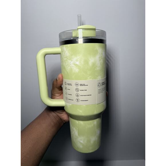 Stanley X Target Exclusive CITRON TIE DYE H2.O Flowstate Quencher BNWT - Picture 4 of 7